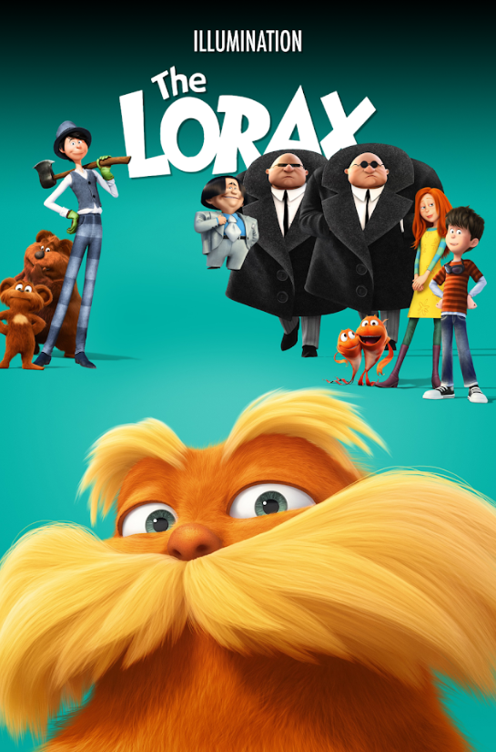 The Lorax (2012) Poster 24x36 Animated Adventure with Environmental Message - PosterFire.com