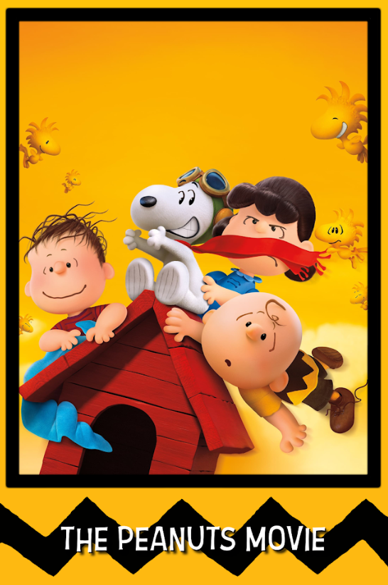 The Peanuts Movie 2015 Poster 24x36 - Charlie Brown Snoopy Animated Family Adven