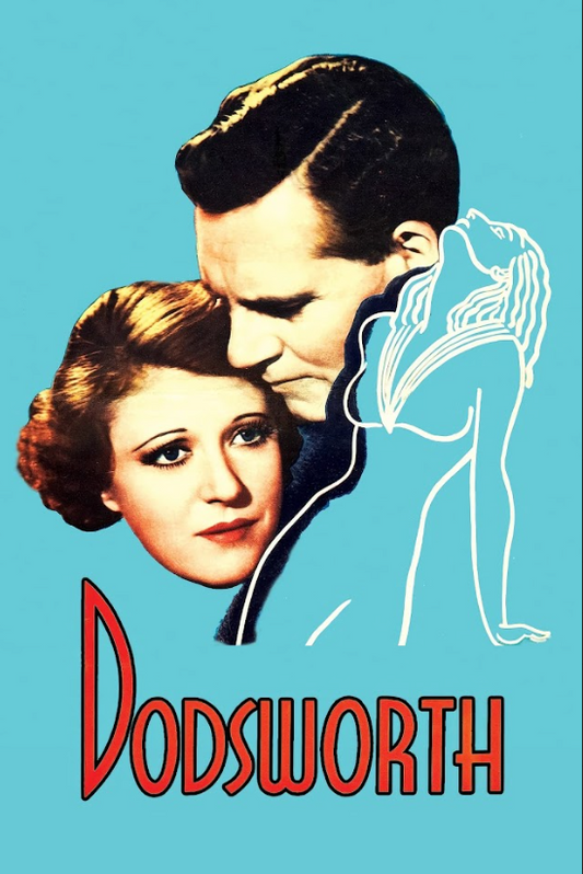 Dodsworth 1936 Poster 24x36 - Classic Drama, Romantic Journey, Walter Huston