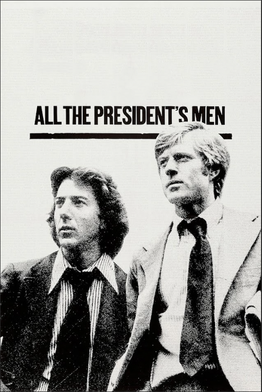 All the President's Men (1976) Poster 24x36 Robert Redford Political Thriller - PosterFire.com