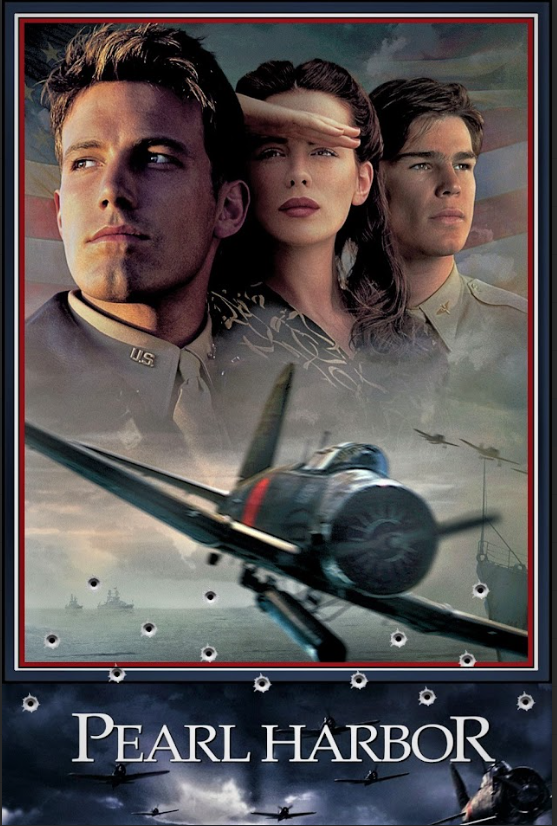 Pearl Harbor 2001 Poster 24x36 - WWII Action Drama Ben Affleck Kate Beckinsale - PosterFire.com