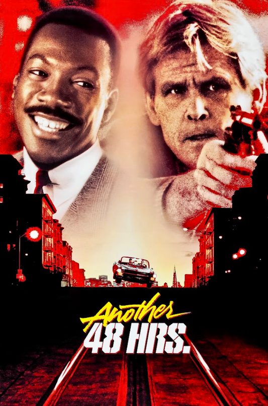 1990 Another 48 Hrs. Poster 24x36 | Eddie Murphy Nick Nolte | Action Comedy - PosterFire.com