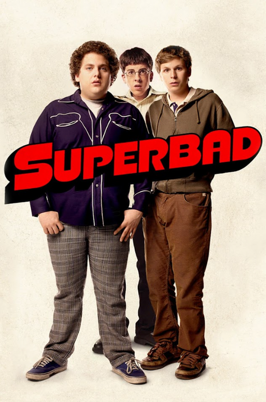 Superbad 2007 Poster 24x36 - Comedy Film Jonah Hill High School Antics - PosterFire.com