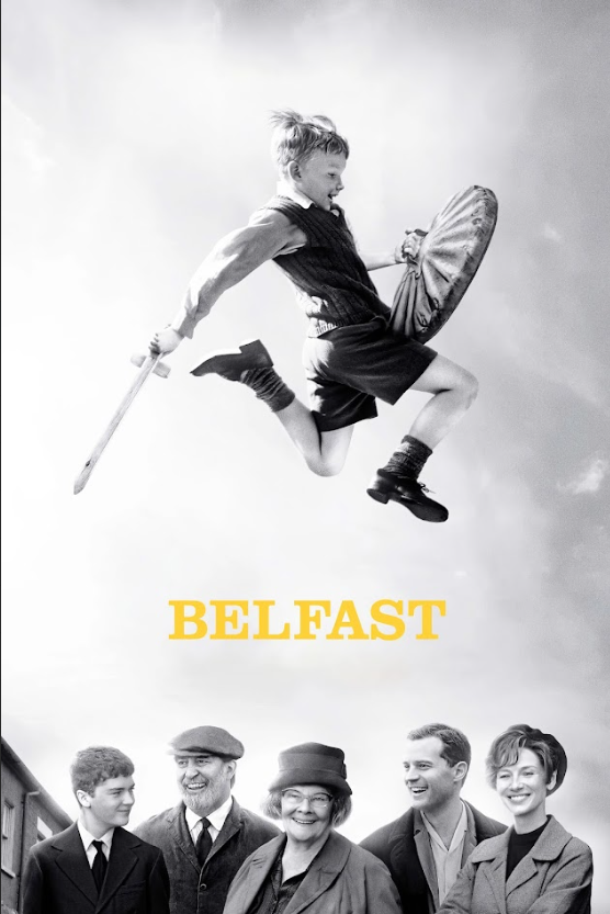 Belfast 2021 Poster 24x36 - Kenneth Branagh, Irish Drama, Historical Film Art