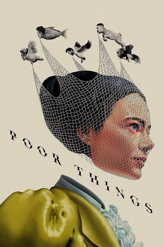 2023 Poor Things Movie Poster 24x36 Dark Comedy Fantasy Film - PosterFire.com