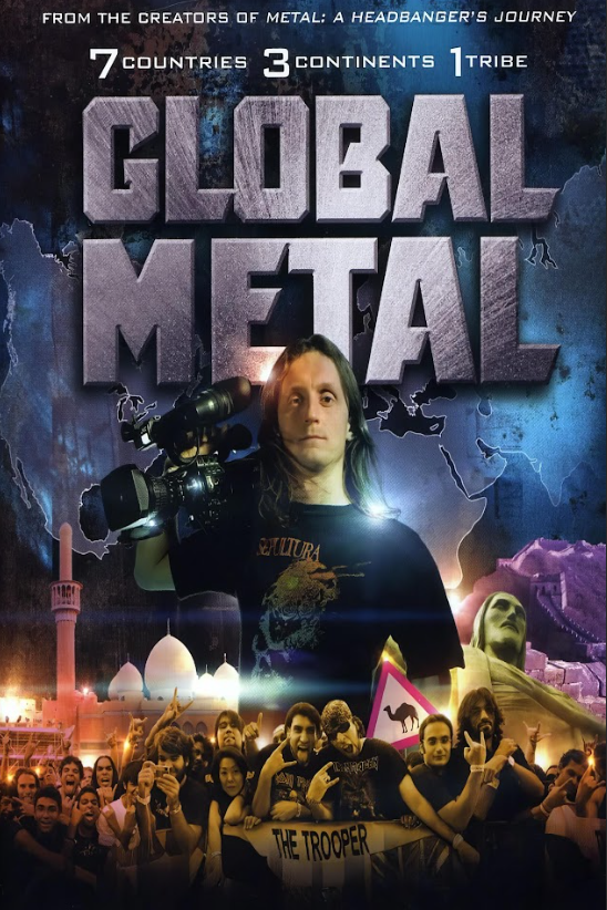 Global Metal 2008 Movie Poster 24x36 | Documentary | Heavy Metal Culture