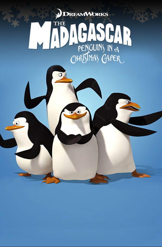 The Madagascar Penguins in a Christmas Caper (2005) Poster 24x36 Holiday Animate - PosterFire.com