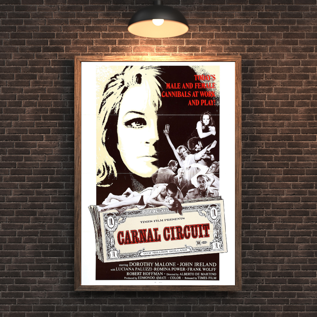 Carnal Circuit Movie Poster - Vintage Sci-Fi Erotica Collectible Art Print - PosterFire.com