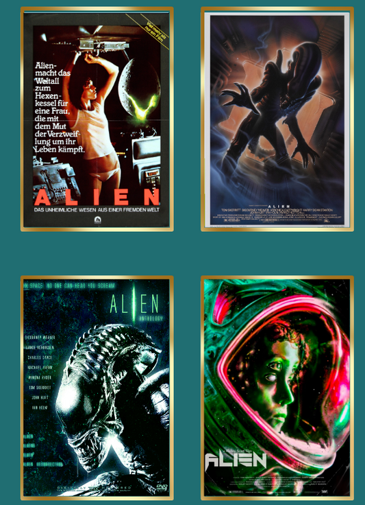 ALIEN 3 24x36 Poster Vintage RARE David Fincher Sigourney Weaver ridley scott US