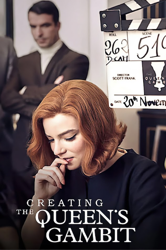 Creating The Queen's Gambit 2021 Poster 24x36 - Behind-the-Scenes, Netflix Serie