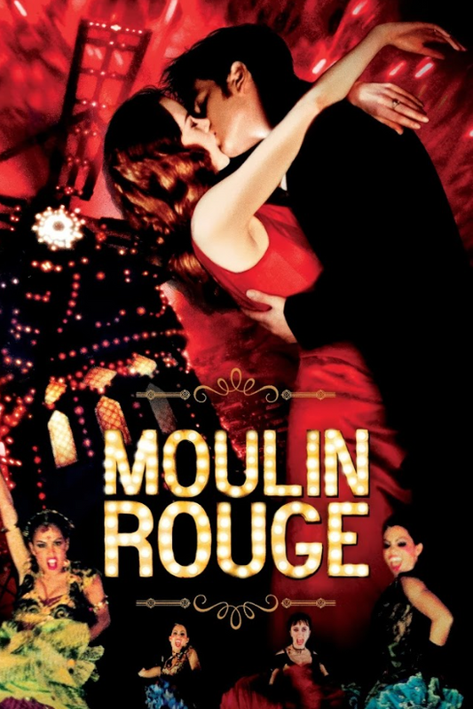 Moulin Rouge 2001 Movie Poster 24x36 - Romantic Musical, Nicole Kidman, Ewan McG - PosterFire.com