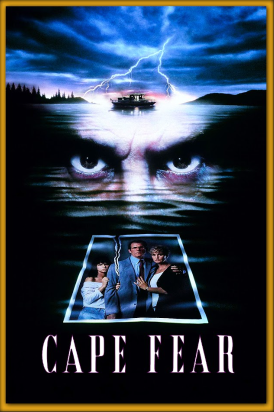 Cape Fear (1991) Movie Poster 24x36 Iconic Thriller, Robert De Niro Vintage - PosterFire.com