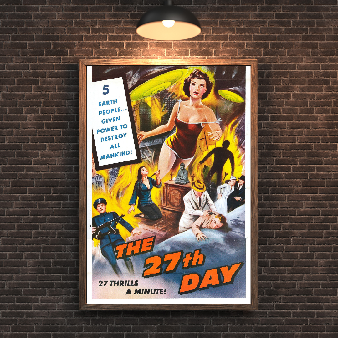 The 27th Day 03 Movie Poster - Rare Sci-Fi Gem Collectible Art Print - PosterFire.com