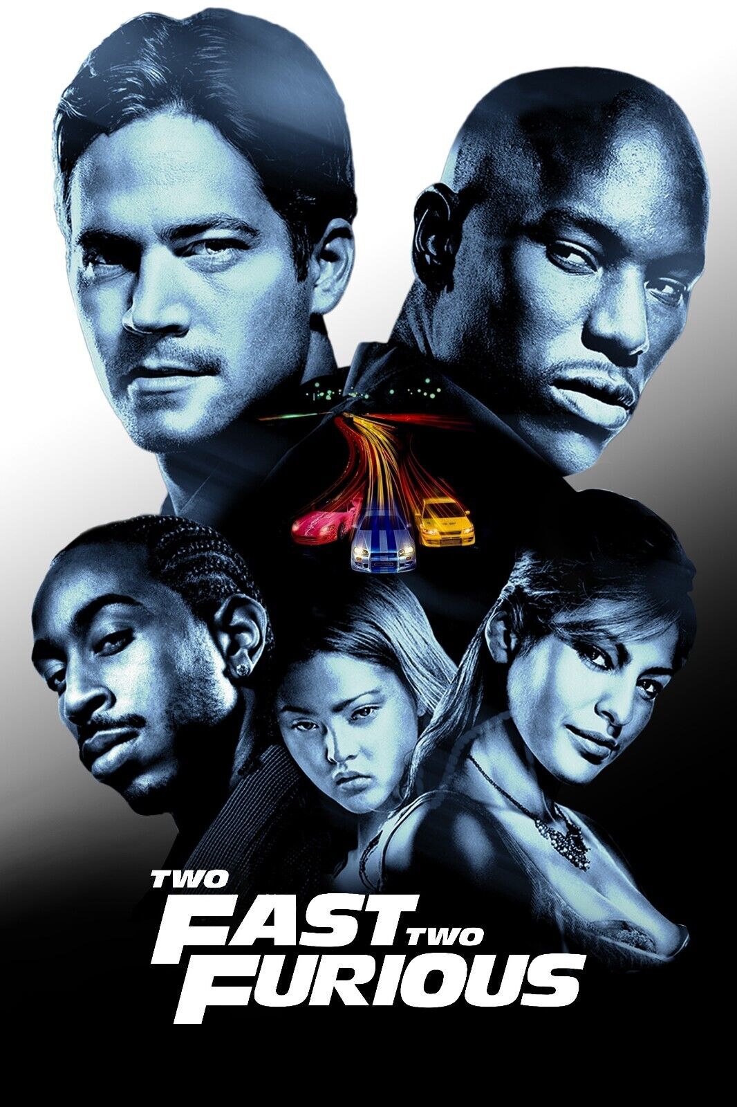 2 Fast 2 Furious (2003) Poster 24x36 - Action-Packed Street Racing Poster - PosterFire.com