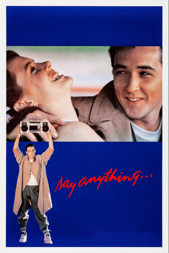 Say Anything... 1989 Movie Poster 24x36 Romantic Comedy Drama John Cusack Classi - PosterFire.com