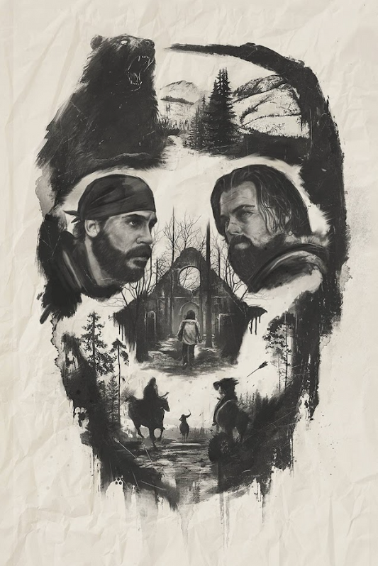 The Revenant 2015 Poster 24x36 - Leonardo DiCaprio Epic Survival Revenge Adventu - PosterFire.com