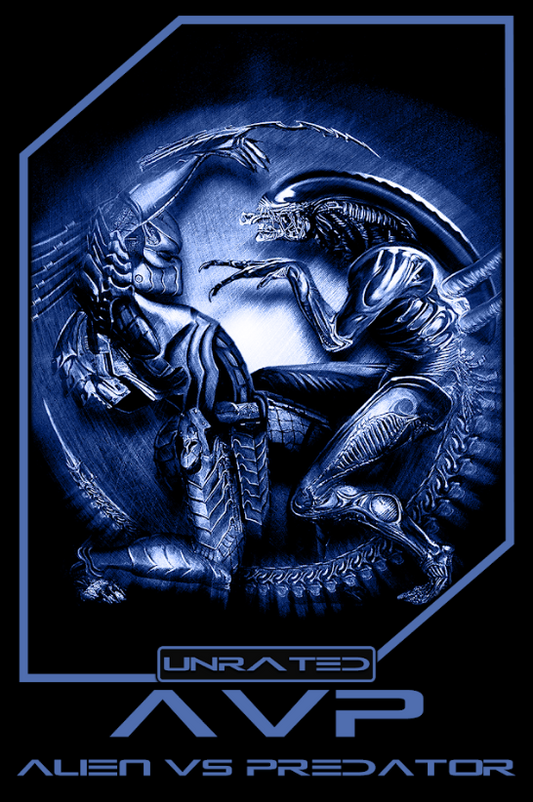 AVP: Alien vs. Predator (2004) 24x36 Poster - Sci-Fi Action, Alien Poster