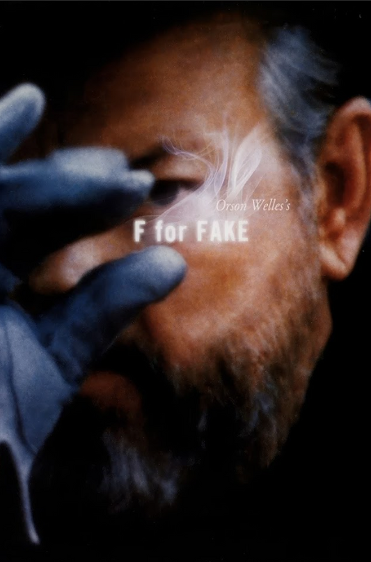 F for Fake (1973) 24x36 Movie Poster Orson Welles Documentary Art - PosterFire.com