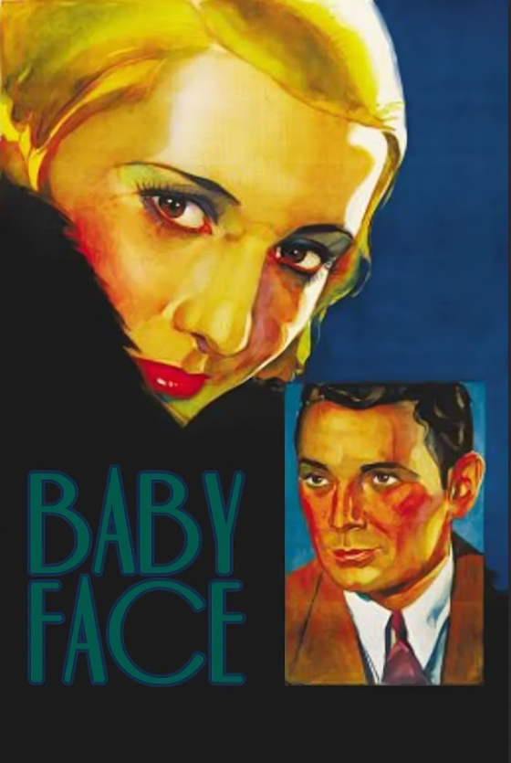 Baby Face (1933) Poster - 24x36 | Pre-Code Classic | Barbara Stanwyck | Bold - PosterFire.com