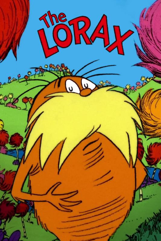 The Lorax 1972 Poster 24x36 - Dr. Seuss Animated Classic Environmental Adventure