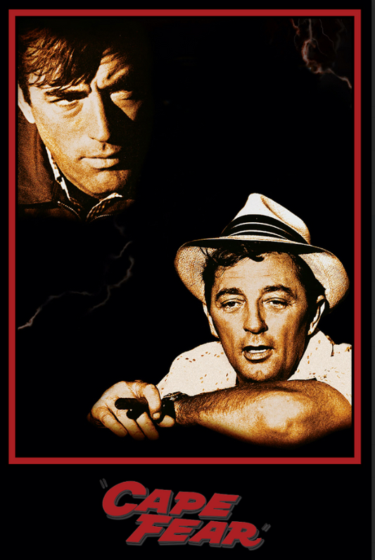 Cape Fear (1962) Poster 24x36 – Tense Psychological Thriller, Classic Film Noir - PosterFire.com