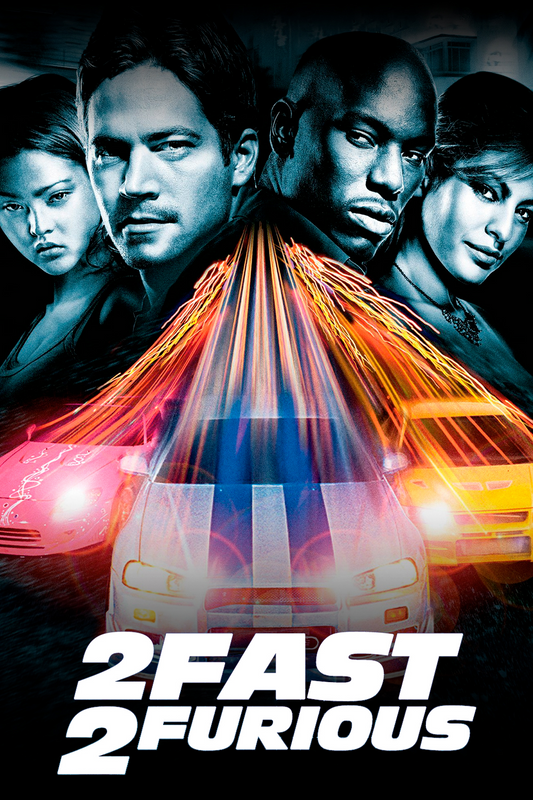 2 Fast 2 Furious (2003) Poster 24x36 - Turbocharged Street Racing Adventure - PosterFire.com