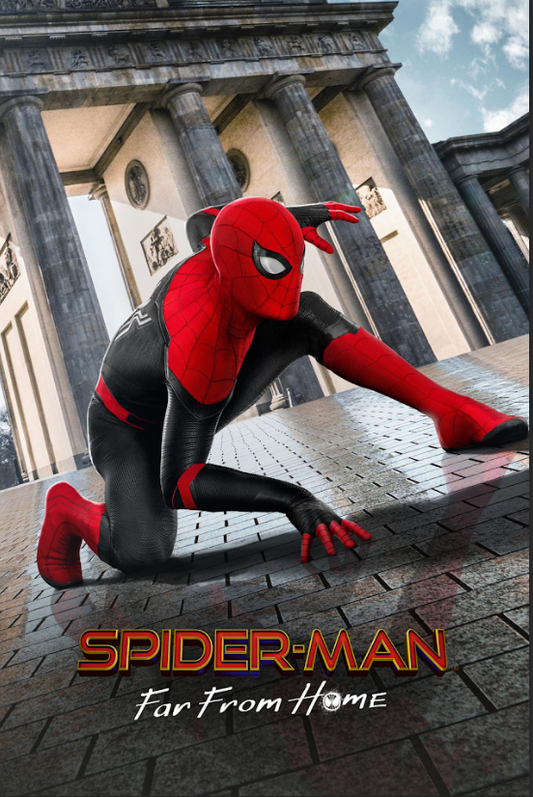 2019 Spider-Man: Far From Home Movie Poster 24x36 Action-Packed Superhero