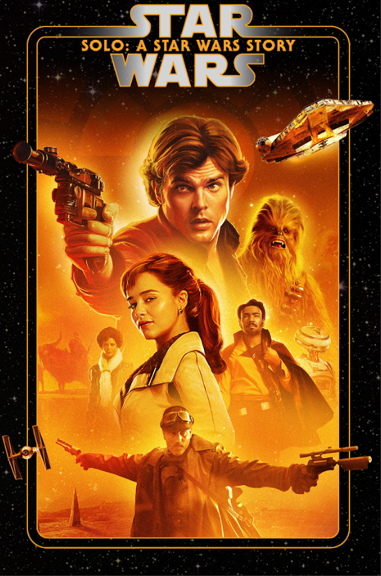 Solo: A Star Wars Story (2018) 24x36 Movie Poster Sci-Fi Action Adventure Art - PosterFire.com