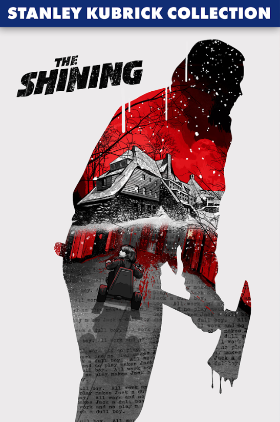 The Shining 1980 Movie Poster 24x36 Psychological Horror Thriller Art, Jack Nich