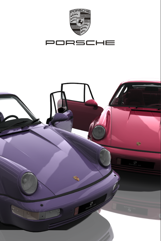 Porsche 911 Turbo 3 Poster 24x36 - Classic Sports Car Performance Vehicle Art