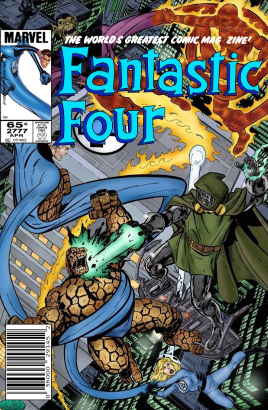 Fantastic Four (2005) 24x36 Movie Poster Marvel Superhero Action Adventure Art - PosterFire.com