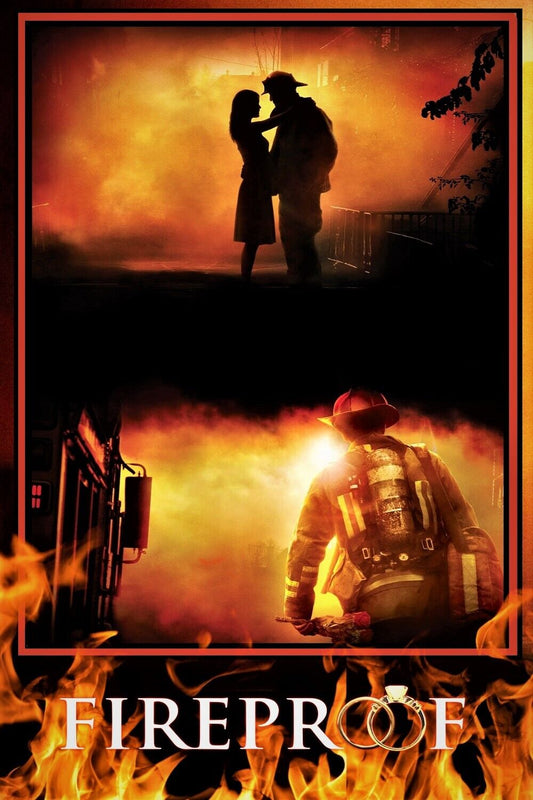 Fireproof (2008) Poster 24x36 - Inspirational Drama with Firefighter - PosterFire.com