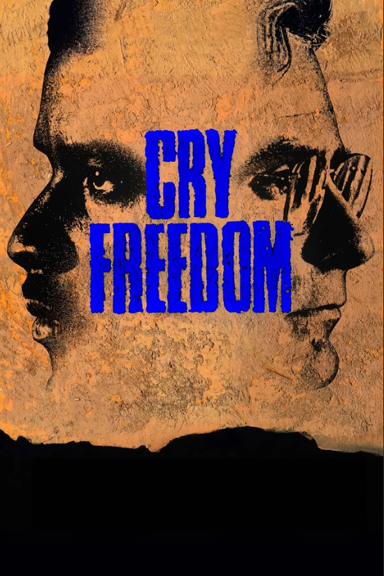 Cry Freedom 1987 Poster 24x36 - Political Drama, Kevin Kline and Denzel