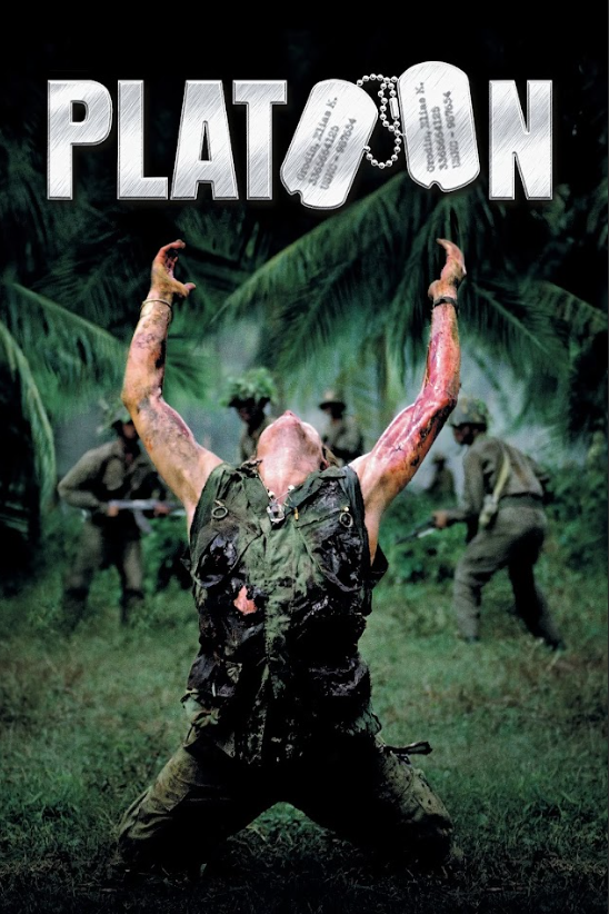 Platoon 1986 Movie Poster 24x36 War Drama with Charlie Sheen & Powerful Vietnam - PosterFire.com