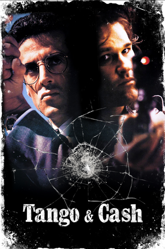 Tango & Cash (1989) 24x36 Movie Poster Classic Action Comedy Art