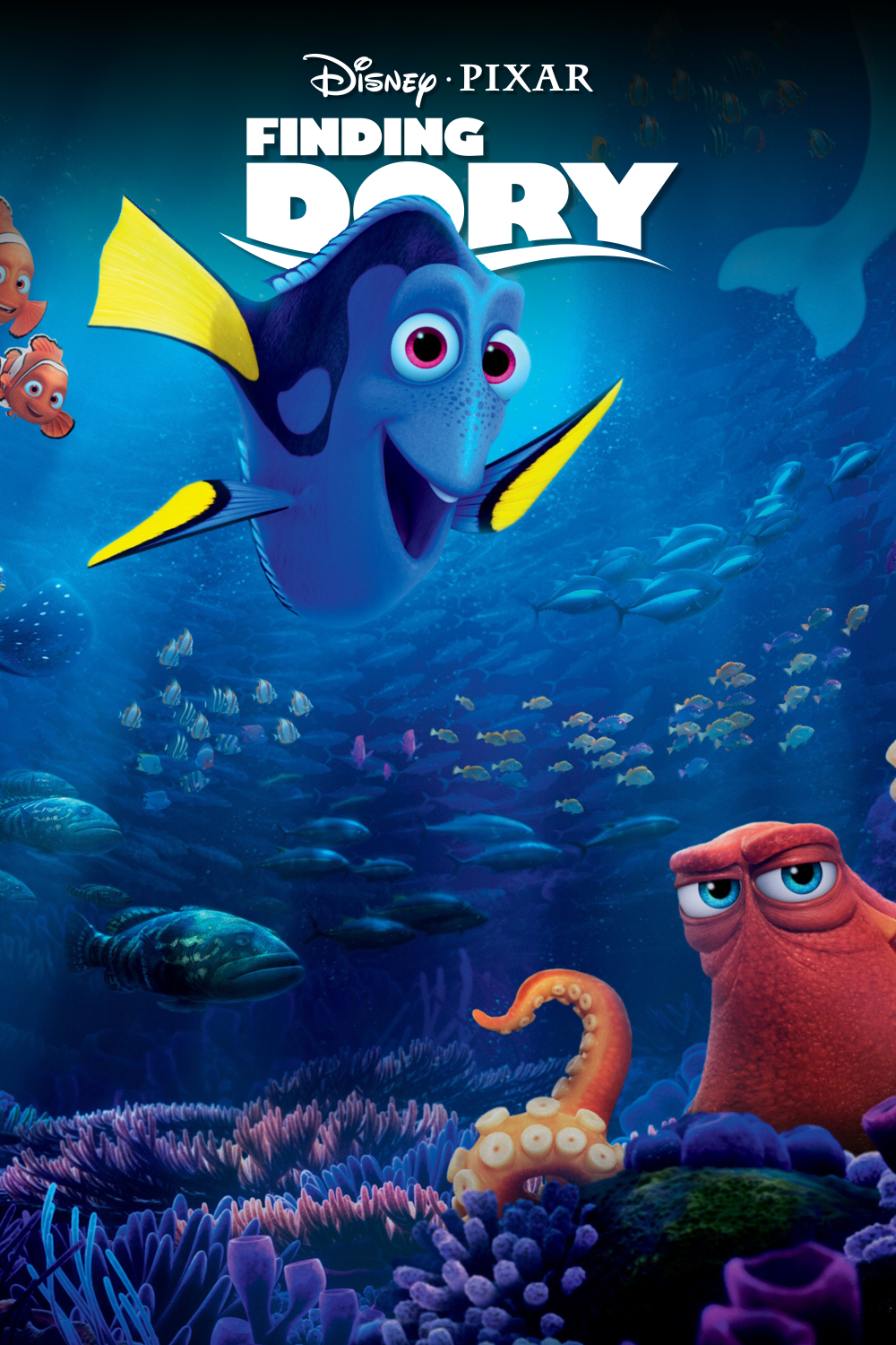 Finding Dory (2016) Poster 24x36 - Underwater Animated Adventure