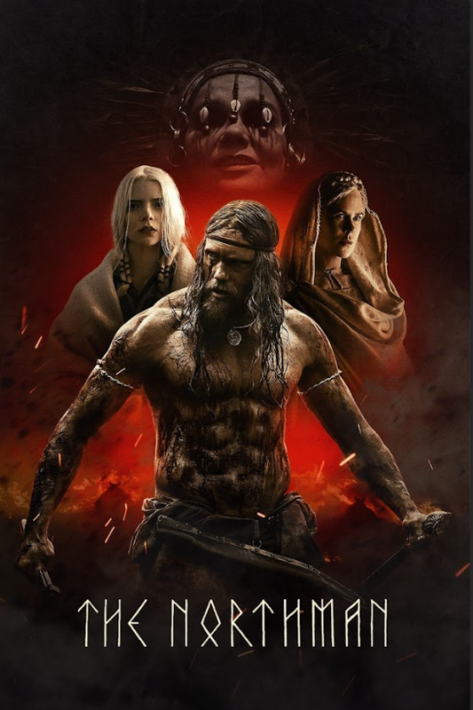 The Northman 2022 Poster 24x36 - Viking Epic Action Revenge Alexander Skarsgård - PosterFire.com