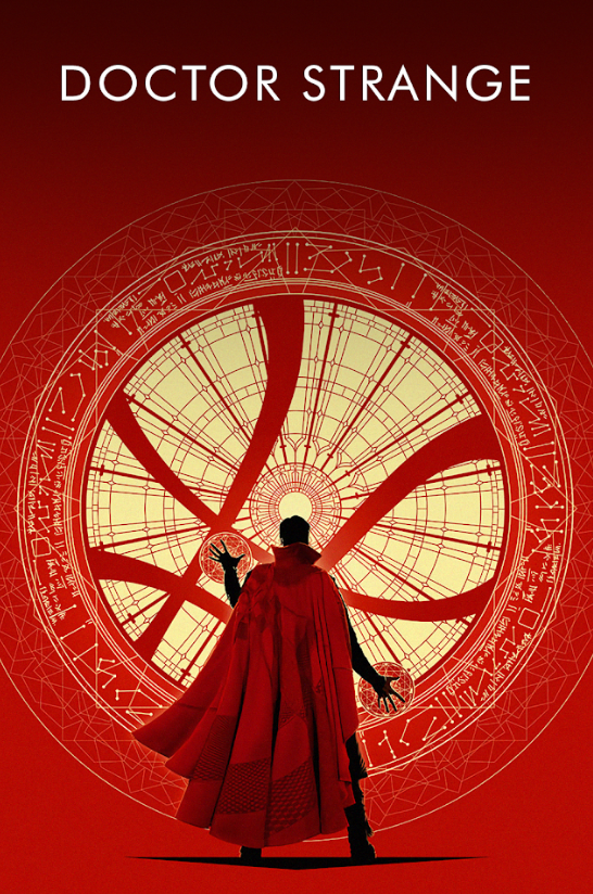 Doctor Strange 2016 Poster 24x36 - Marvel Superhero Action Fantasy