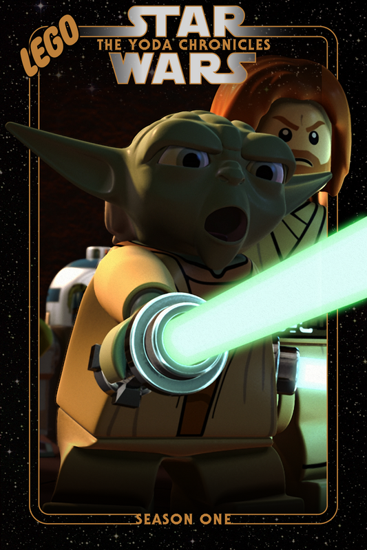 LEGO Star Wars Yoda Chronicles (2013) Poster 24x36 - Season 1 Jedi Adventures - PosterFire.com