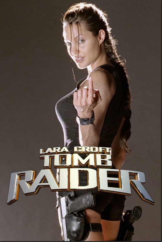 Lara Croft Tomb Raider 2001 Poster 24x36 Angelina Jolie Action Adventure Iconic