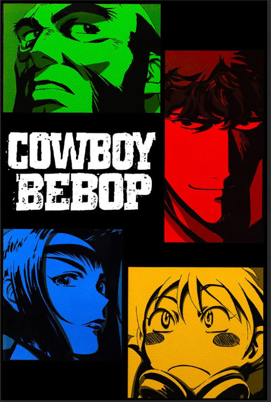 Cowboy Bebop (1998) 24x36 Poster Anime Sci-Fi Action Adventure Classic Retro - PosterFire.com