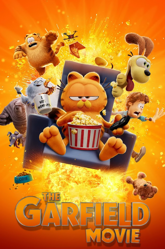 The Garfield Movie 2024 Poster 24x36 Family Comedy Animated Adventure - PosterFire.com