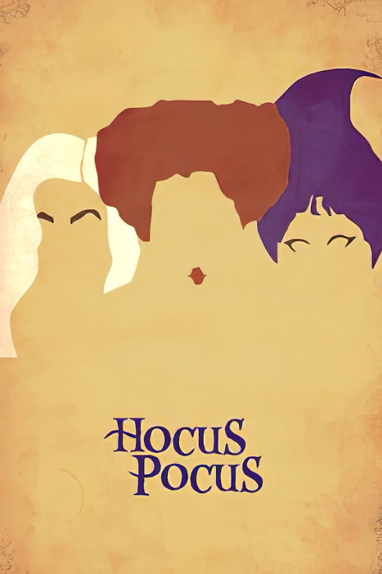 Hocus Pocus (1993) Poster 24x36 – Charming Halloween Classic, Sanderson Sisters