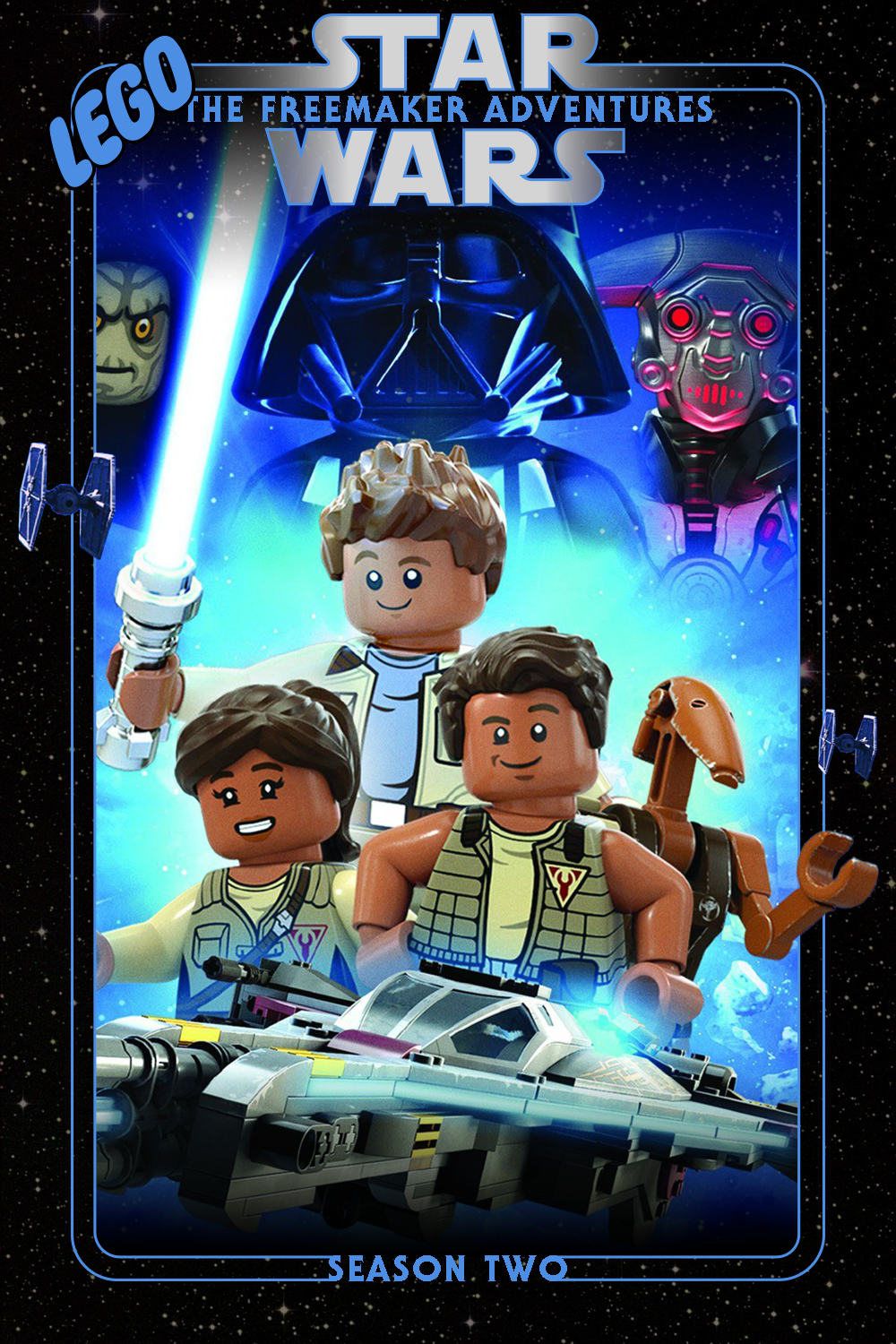 LEGO Star Wars Freemaker Adventures (2016) Poster 24x36 - Season 2 Galactic Fun - PosterFire.com