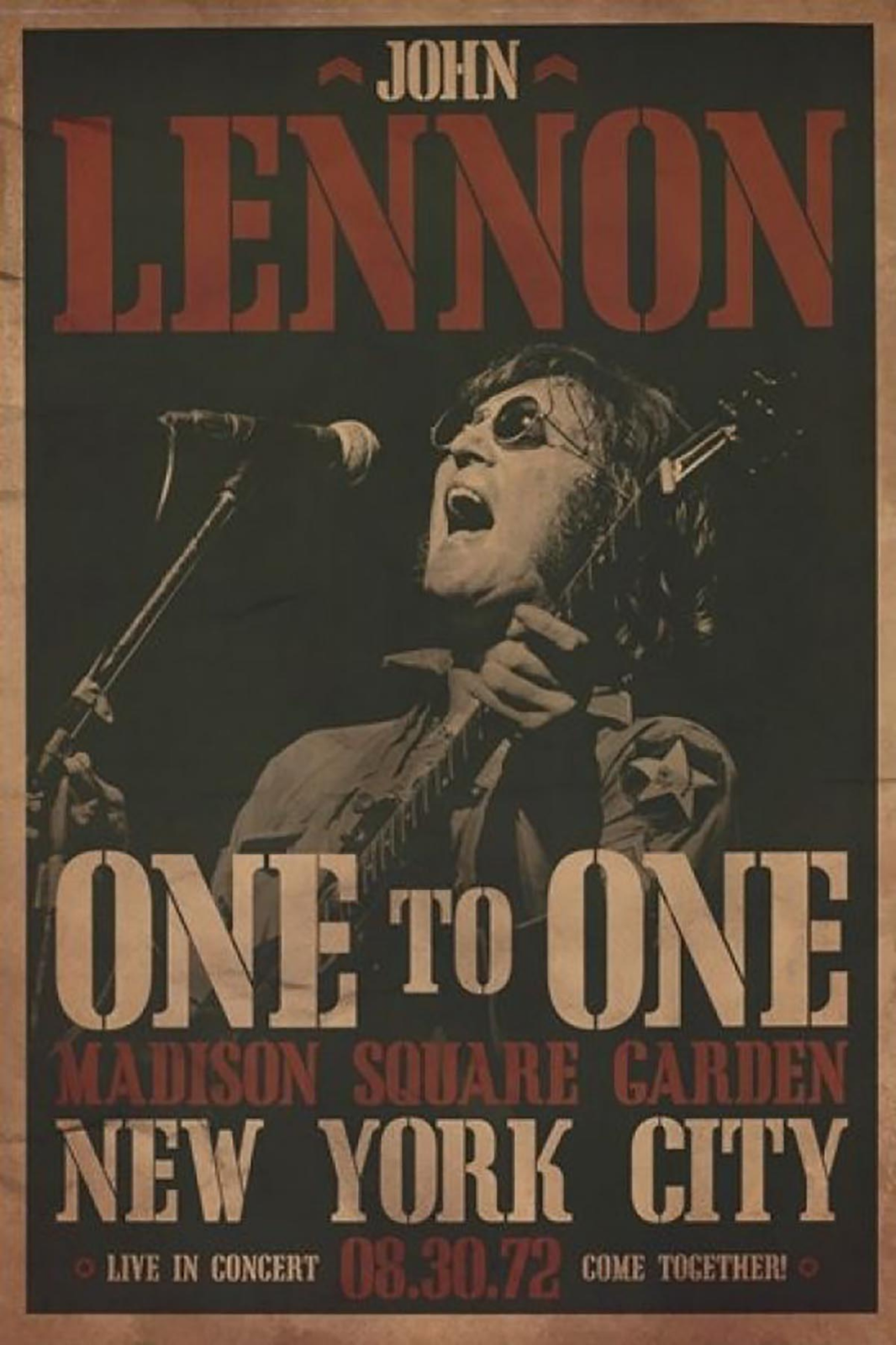 John Lennon Poster 24x36 Music Icon with Peace & Love Message, Iconic Imagery - PosterFire.com