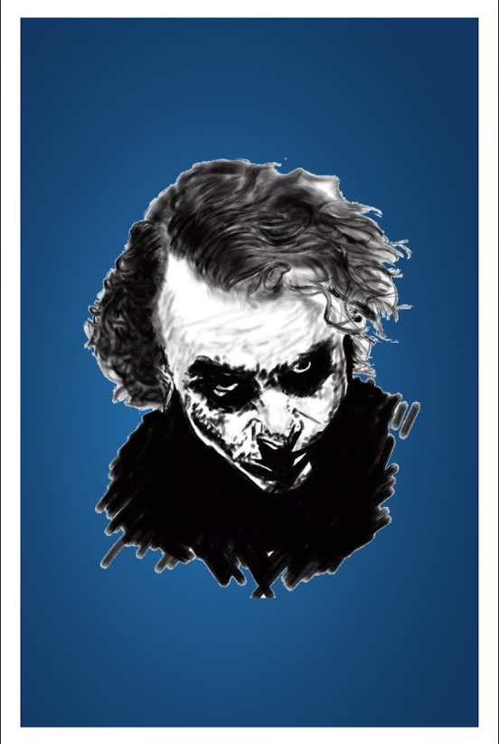 The Dark Knight 2008 Poster 24x36 - Batman Joker Heath Ledger Legendary Film - PosterFire.com