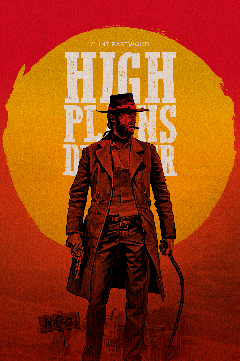 High Plains Drifter (1973) Poster 24x36 - Clint Eastwood Western Classic - PosterFire.com