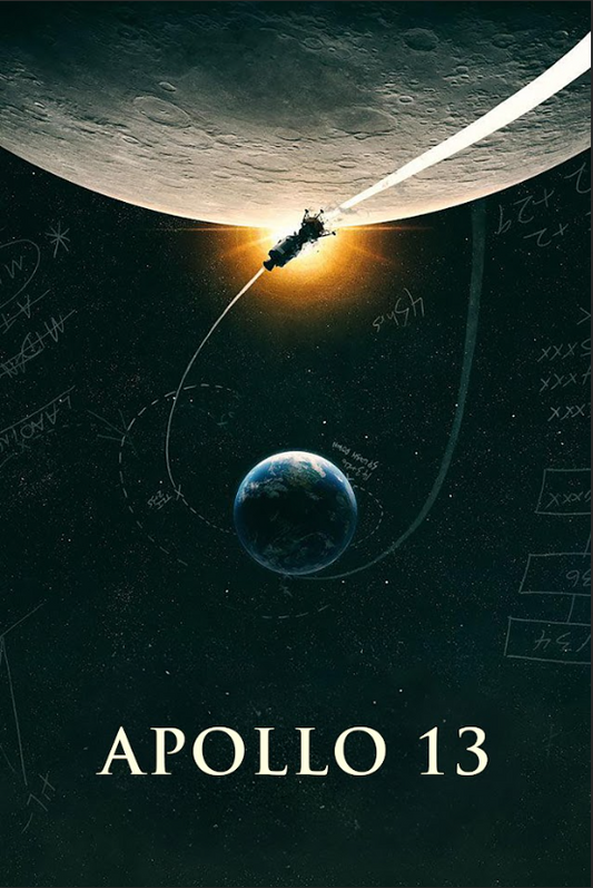 Apollo 13 (1995) Poster - 24x36 | Tom Hanks | Space Mission Drama | Iconic Film - PosterFire.com