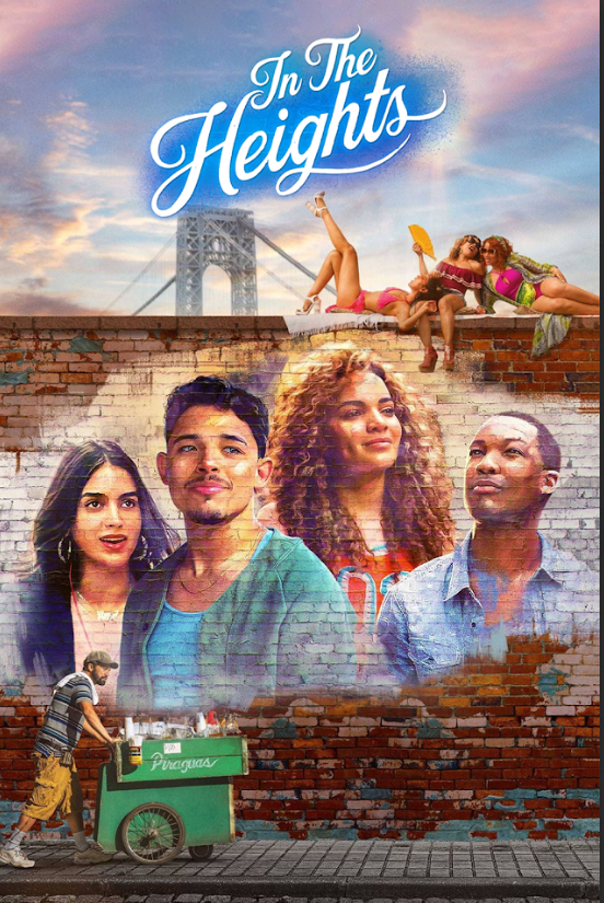 In the Heights 2021 Poster 24x36 - Musical Drama Lin-Manuel Miranda Vibrant - PosterFire.com