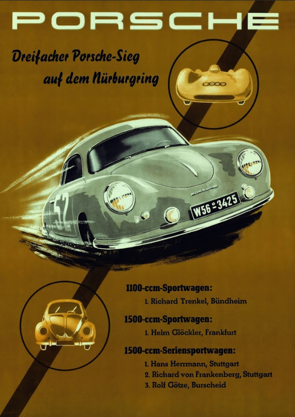 Car Racing Poster 24x36 – Motorsport Art, Classic Racing Decor, Perfect for Fans - PosterFire.com